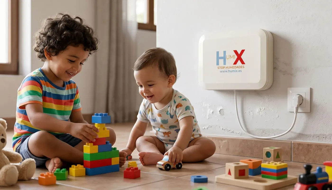 Técnico HUMIX Zaragoza revisando una vivienda con humedad en Zaragoza capital